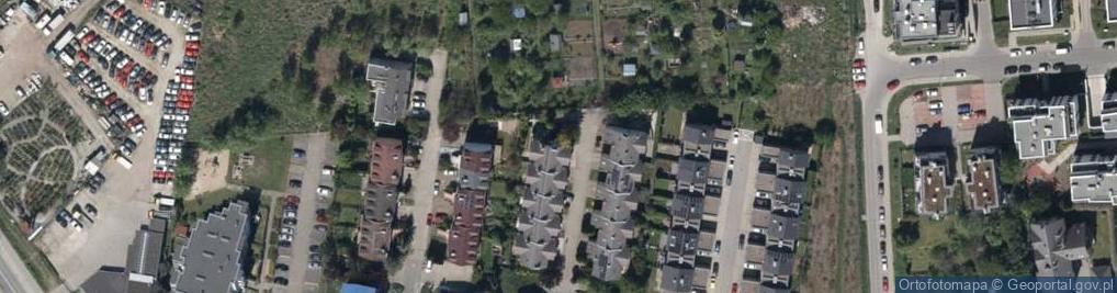 Zdjęcie satelitarne Szparagowa ul.