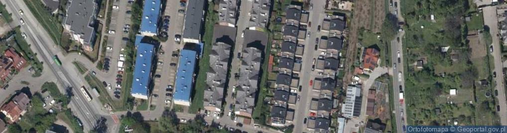 Zdjęcie satelitarne Szparagowa ul.