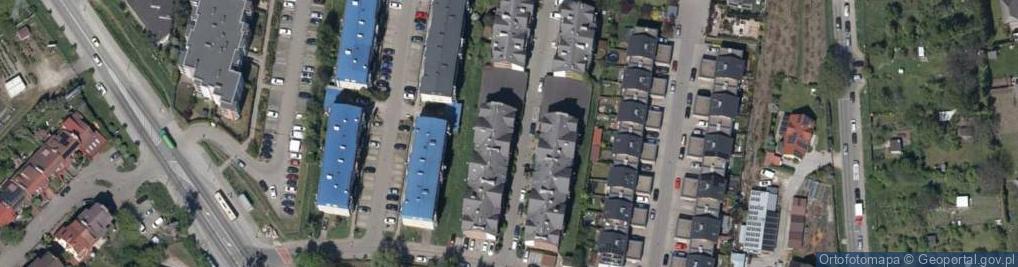 Zdjęcie satelitarne Szparagowa ul.