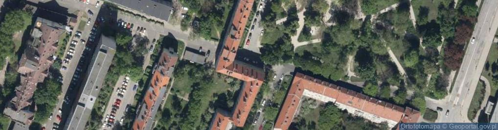 Zdjęcie satelitarne Sztabowa ul.