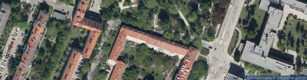 Zdjęcie satelitarne Sztabowa ul.