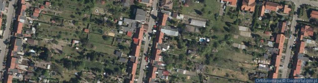 Zdjęcie satelitarne Szara ul.