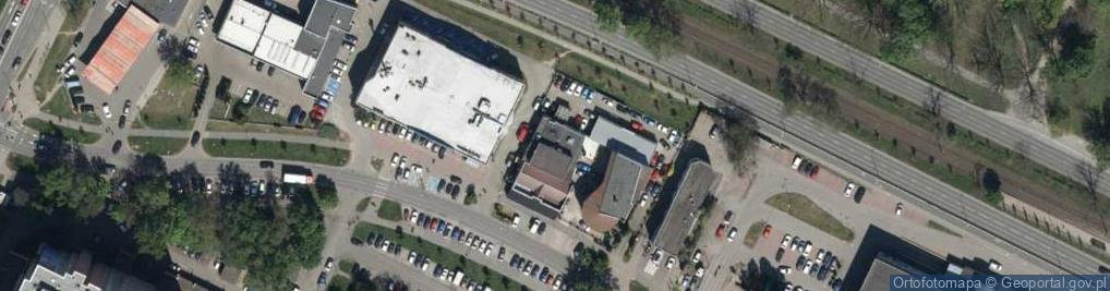 Zdjęcie satelitarne Szybowcowa ul.