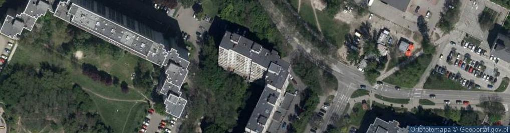 Zdjęcie satelitarne Szybowcowa ul.