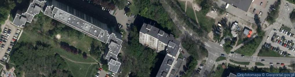 Zdjęcie satelitarne Szybowcowa ul.