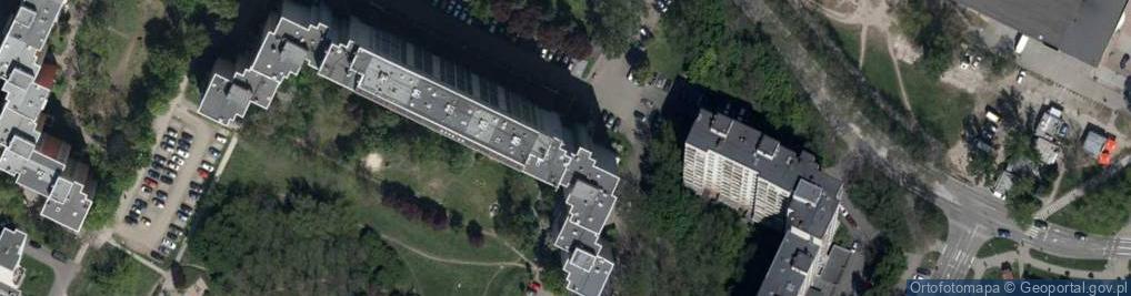 Zdjęcie satelitarne Szybowcowa ul.