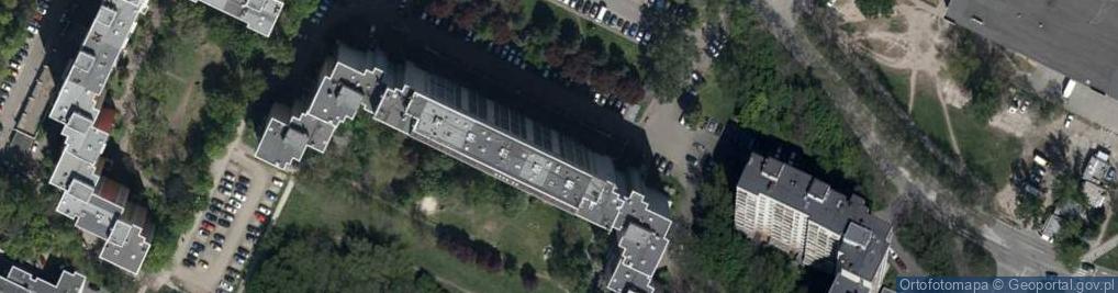 Zdjęcie satelitarne Szybowcowa ul.