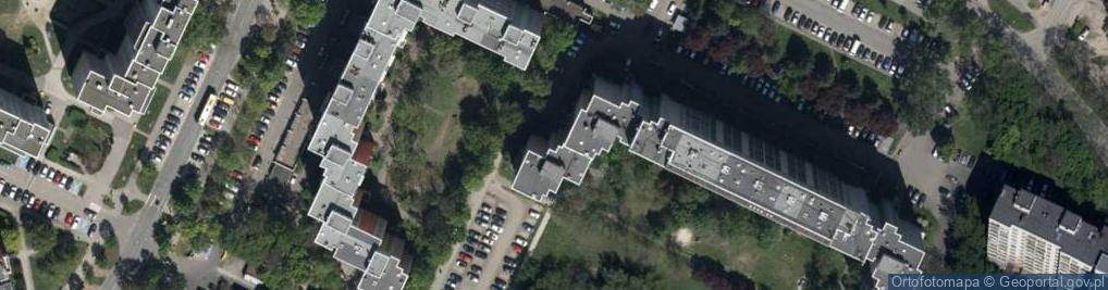 Zdjęcie satelitarne Szybowcowa ul.