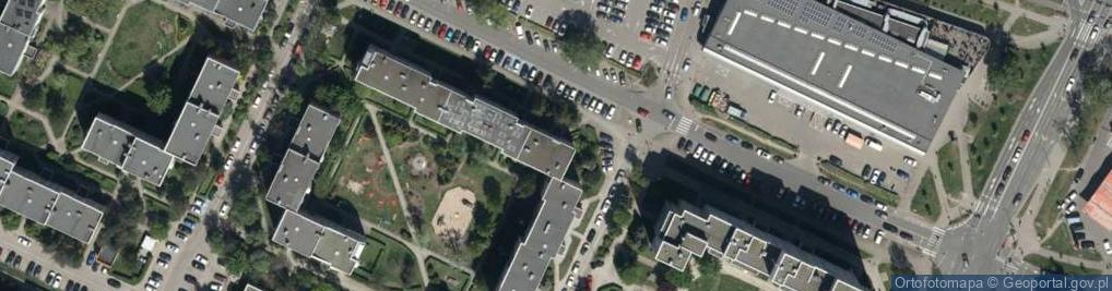 Zdjęcie satelitarne Szybowcowa ul.