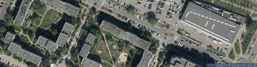 Zdjęcie satelitarne Szybowcowa ul.