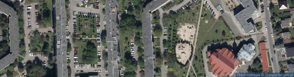 Zdjęcie satelitarne Szkocka ul.