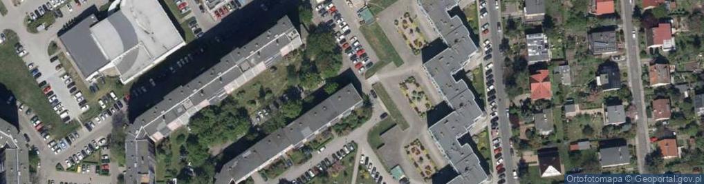 Zdjęcie satelitarne Szkocka ul.