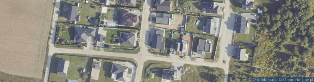 Zdjęcie satelitarne Szwedzka ul.