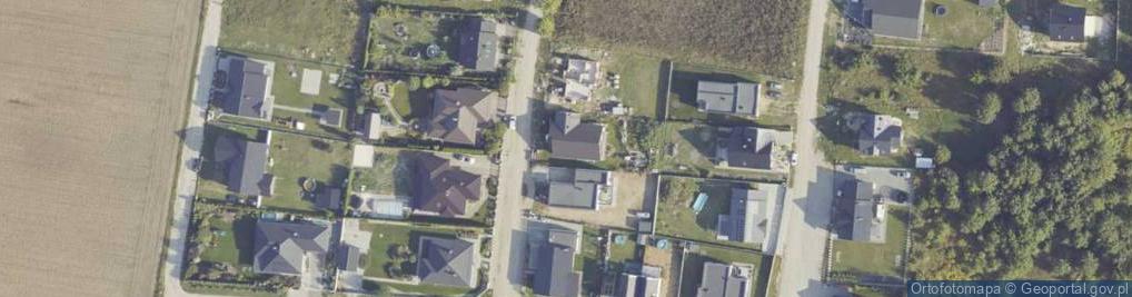 Zdjęcie satelitarne Szwedzka ul.