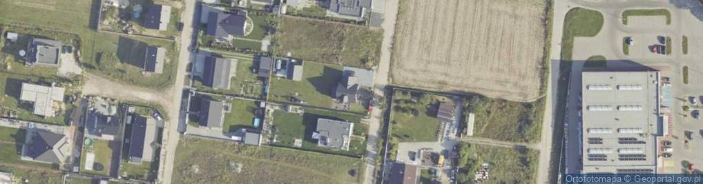 Zdjęcie satelitarne Szwedzka ul.