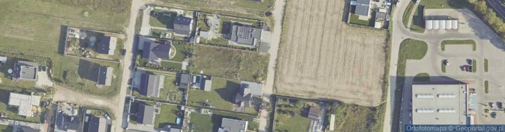 Zdjęcie satelitarne Szwedzka ul.