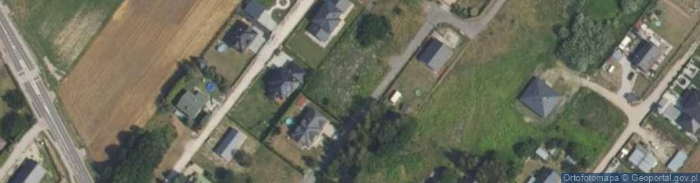 Zdjęcie satelitarne Szmaragdowa ul.