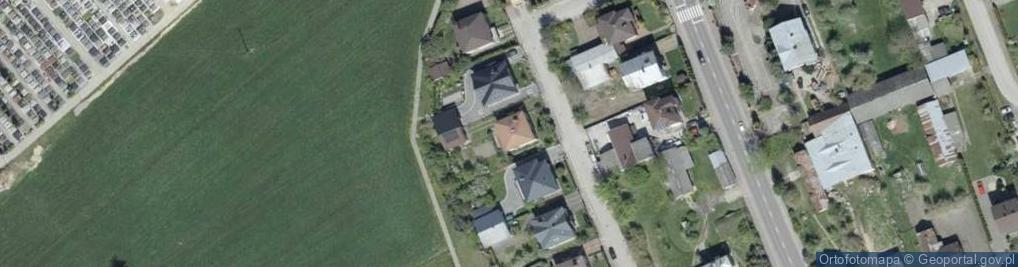Zdjęcie satelitarne Szopena ul.