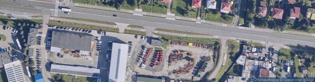 Zdjęcie satelitarne Szczebrzeska ul.