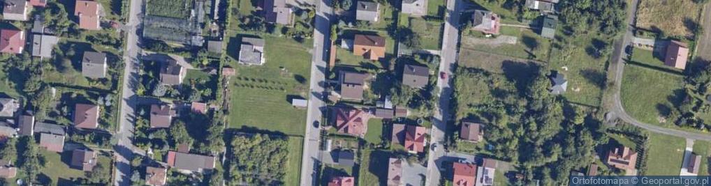 Zdjęcie satelitarne Szklarniowa ul.