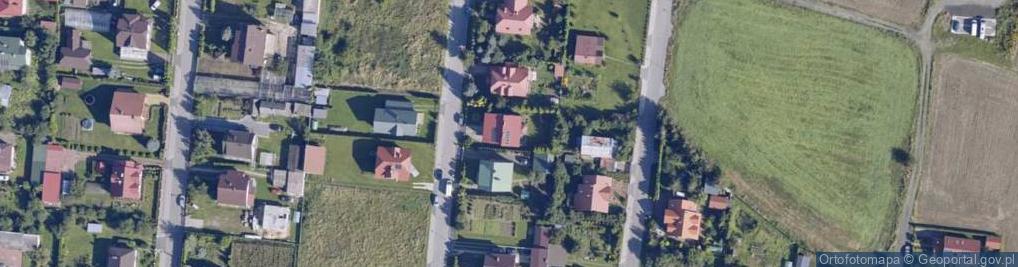 Zdjęcie satelitarne Szklarniowa ul.