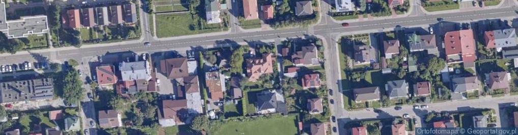 Zdjęcie satelitarne Szwedzka ul.