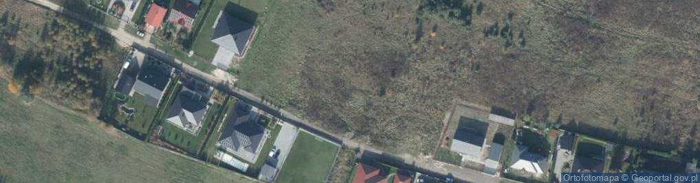 Zdjęcie satelitarne Szmaragdowa ul.