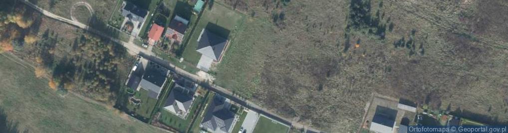 Zdjęcie satelitarne Szmaragdowa ul.