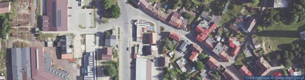 Zdjęcie satelitarne Szeroka ul.