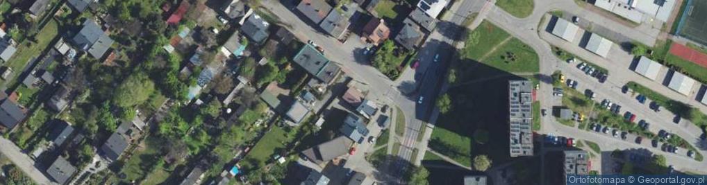 Zdjęcie satelitarne Szeroka ul.