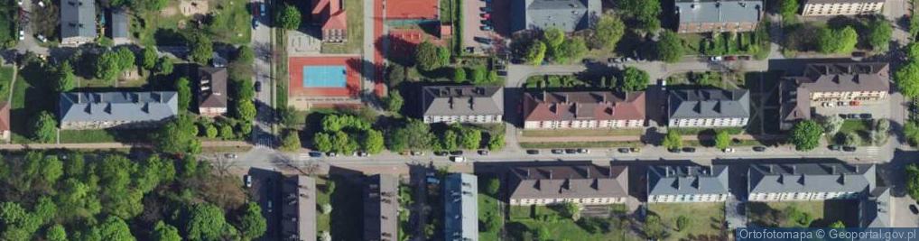 Zdjęcie satelitarne Szymańskiego Franciszka ul.