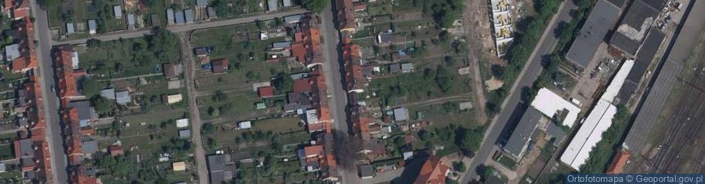 Zdjęcie satelitarne Szeroka ul.