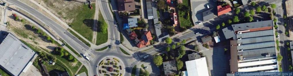 Zdjęcie satelitarne Szadkowska ul.