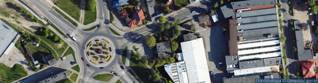 Zdjęcie satelitarne Szadkowska ul.