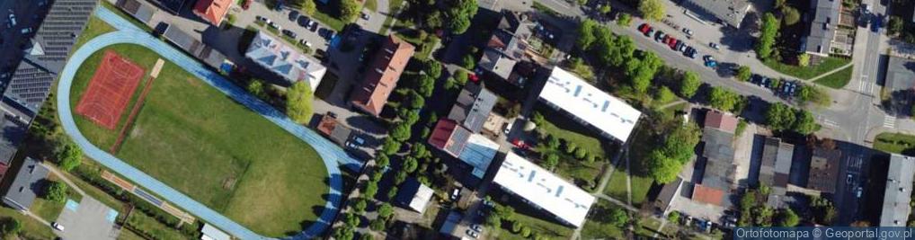 Zdjęcie satelitarne Szkolna ul.