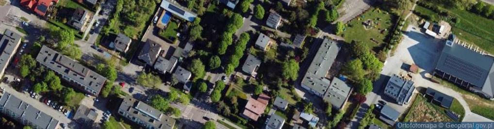 Zdjęcie satelitarne Szkolna ul.