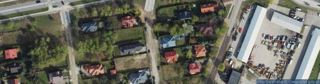 Zdjęcie satelitarne Szafirowa ul.