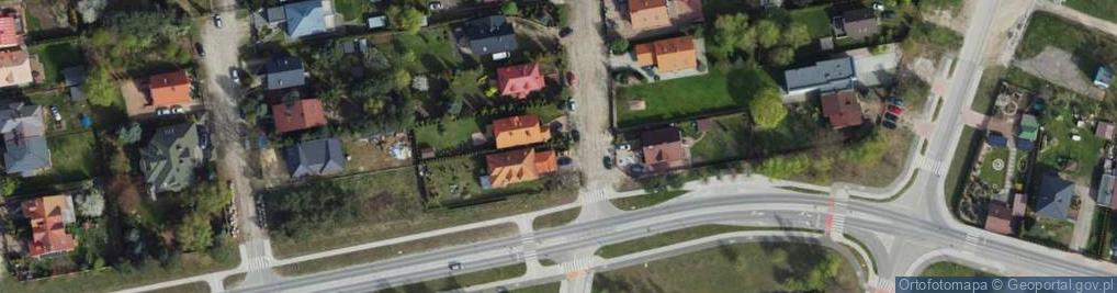 Zdjęcie satelitarne Szafirowa ul.