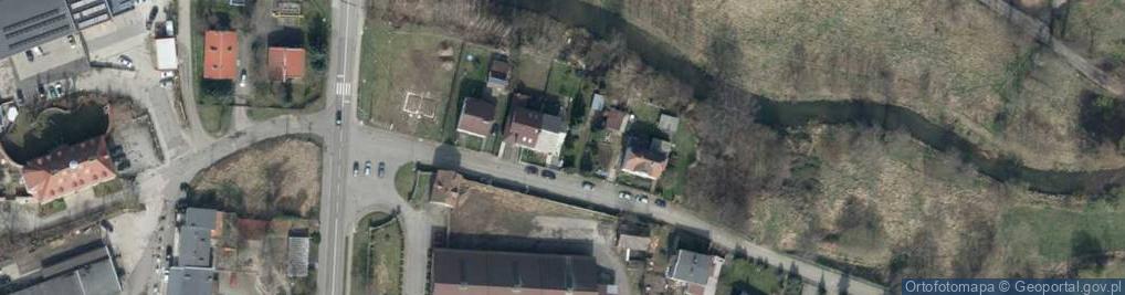 Zdjęcie satelitarne Szarych Szeregów ul.