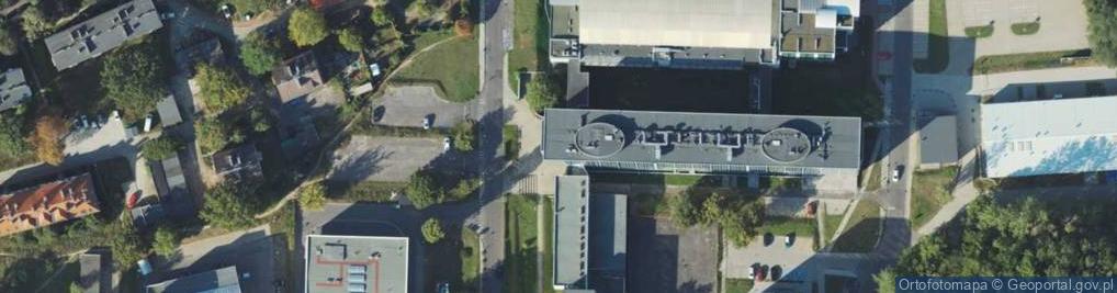Zdjęcie satelitarne Szafrana Zygmunta, prof. ul.