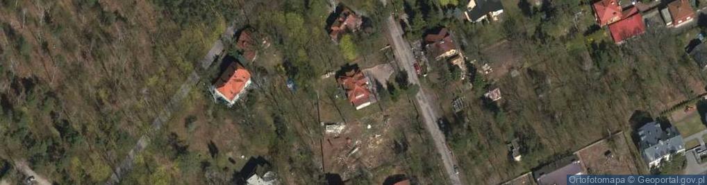 Zdjęcie satelitarne Szczęśliwa ul.