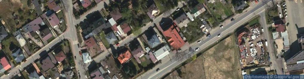 Zdjęcie satelitarne Szkolna ul.
