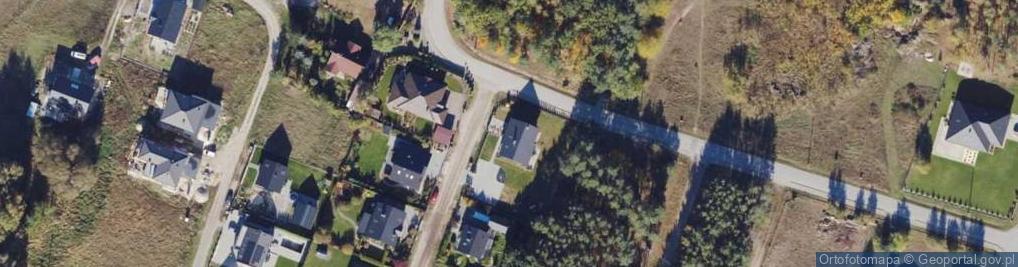 Zdjęcie satelitarne Szumiących Traw ul.