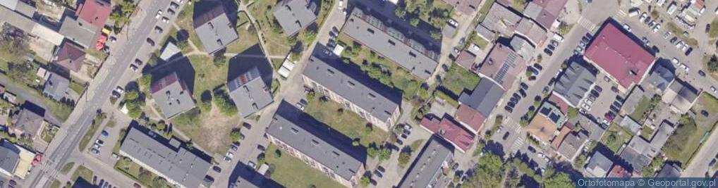 Zdjęcie satelitarne Szkolna ul.