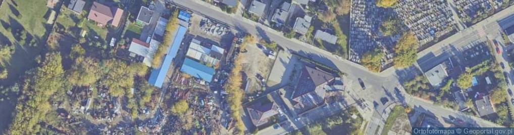 Zdjęcie satelitarne Targowa ul.