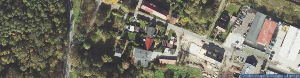 Zdjęcie satelitarne Tartaczna ul.