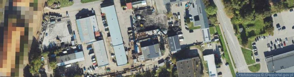 Zdjęcie satelitarne Tartaczna ul.