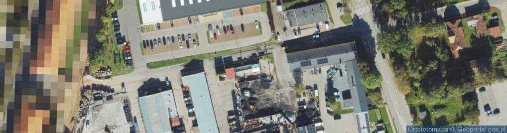 Zdjęcie satelitarne Tartaczna ul.