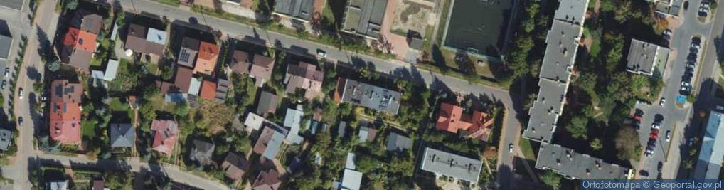 Zdjęcie satelitarne Targowa ul.