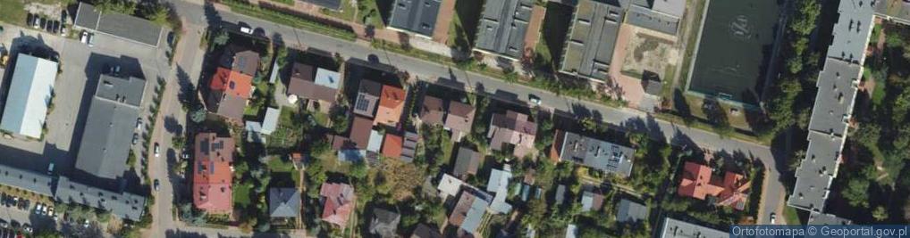 Zdjęcie satelitarne Targowa ul.